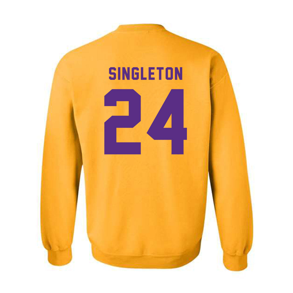 LSU - NCAA Football : Tylen Singleton - Classic Shersey Crewneck Sweatshirt-1