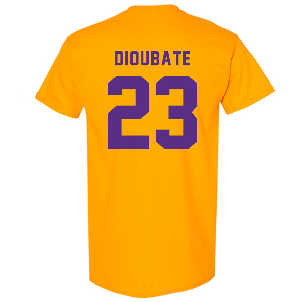 LSU - NCAA Men's Basketball : Mouhamed Dioubate - Classic Shersey T-Shirt-1