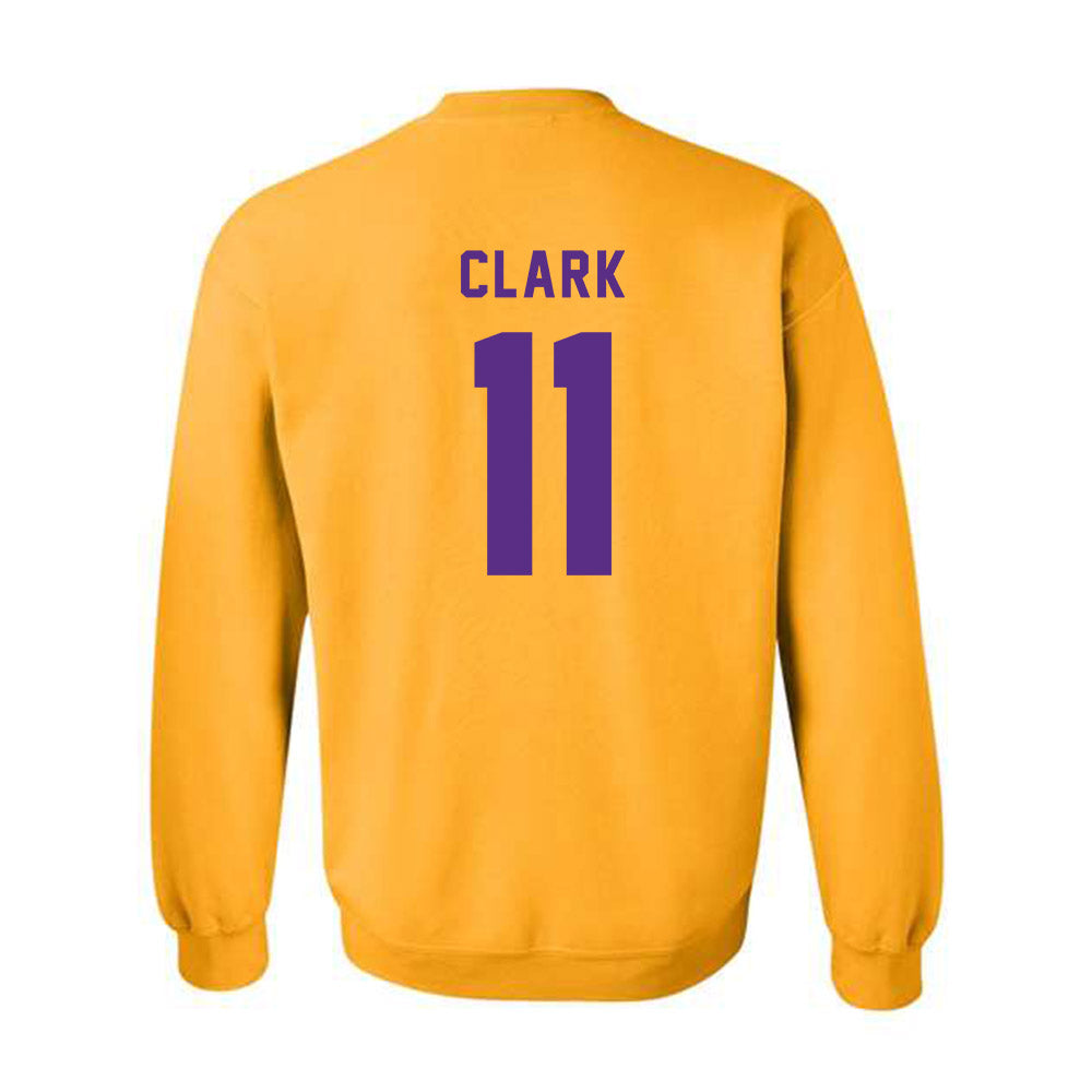 LSU - NCAA Football : Landen Clark - Classic Shersey Crewneck Sweatshirt-1