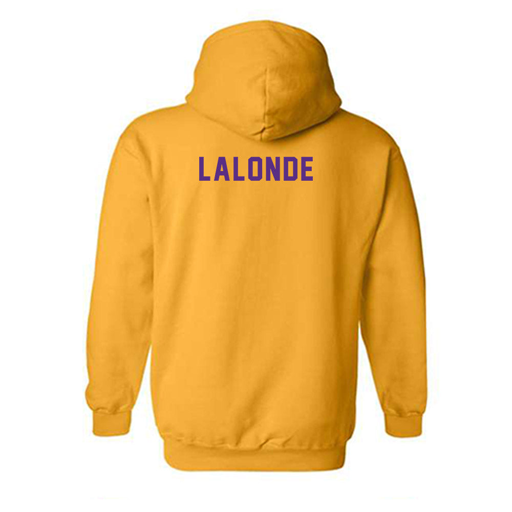 LSU - NCAA Women's Swimming & Diving : Morgan Lalonde - Classic Shersey Hooded Sweatshirt-1