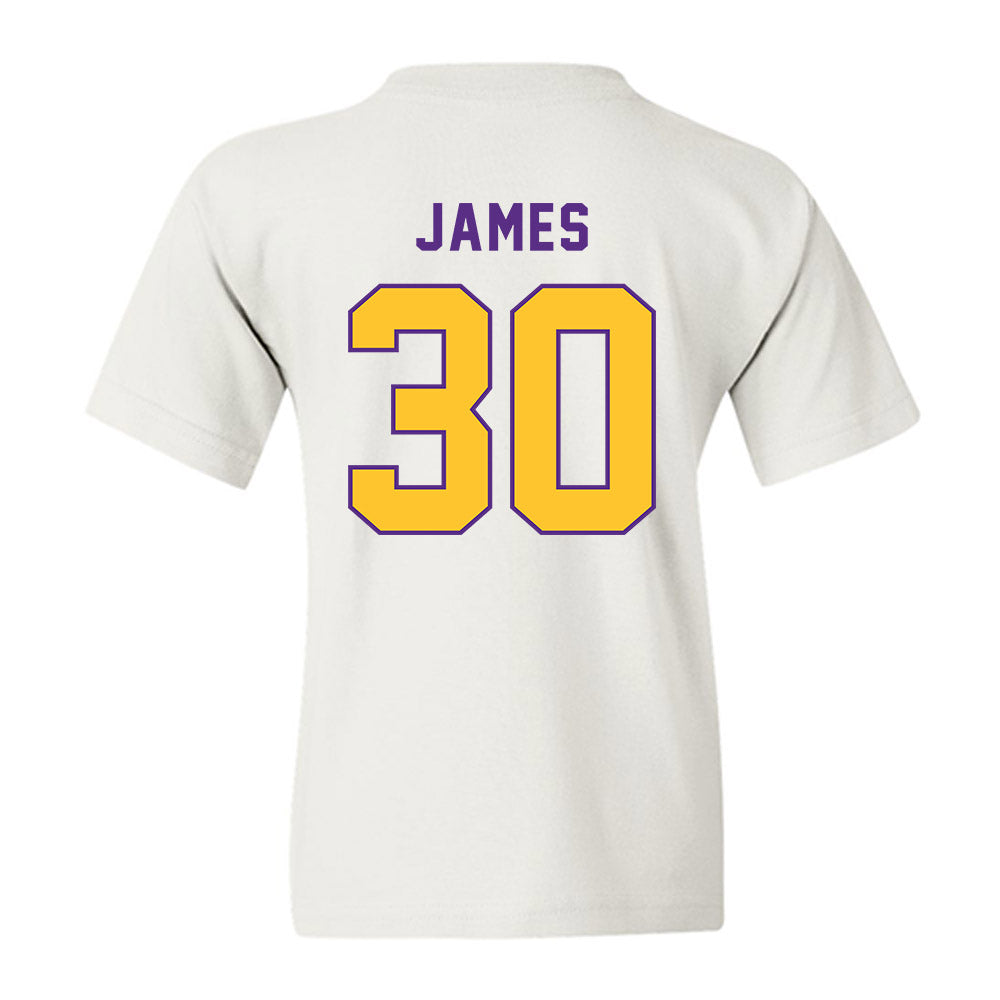 LSU - NCAA Football : Treylan James - Classic Shersey Youth T-Shirt-1