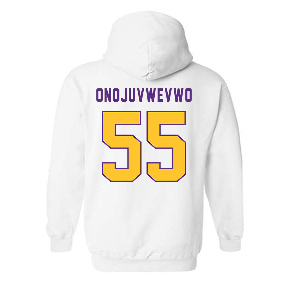 LSU - NCAA Women's Track & Field : Ella Onojuvwevwo - Classic Shersey Hooded Sweatshirt-1