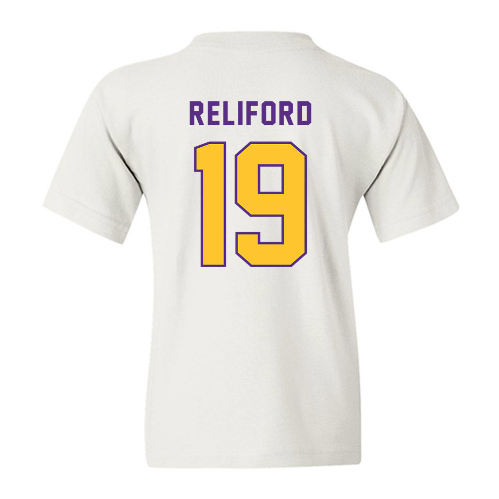 LSU - NCAA Football : Gabriel Reliford - Classic Shersey Youth T-Shirt-1
