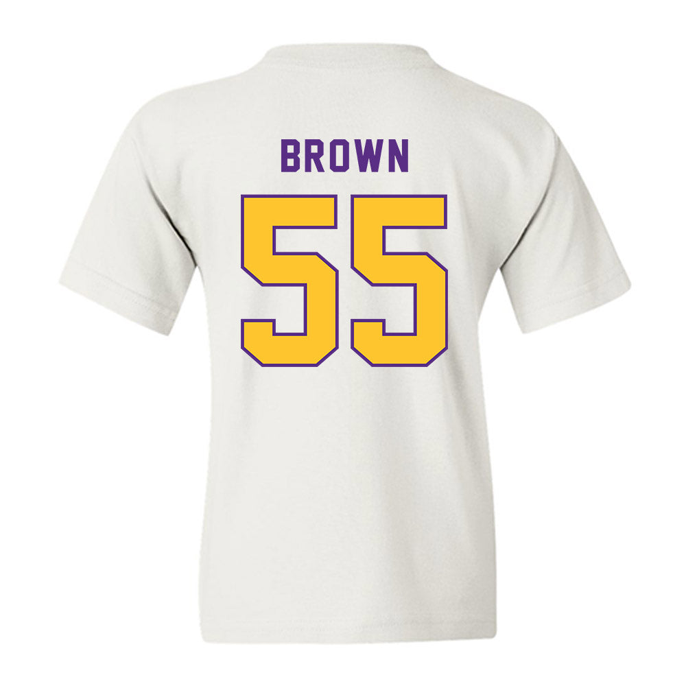 LSU - NCAA Football : Lamar Brown - Classic Shersey Youth T-Shirt-1
