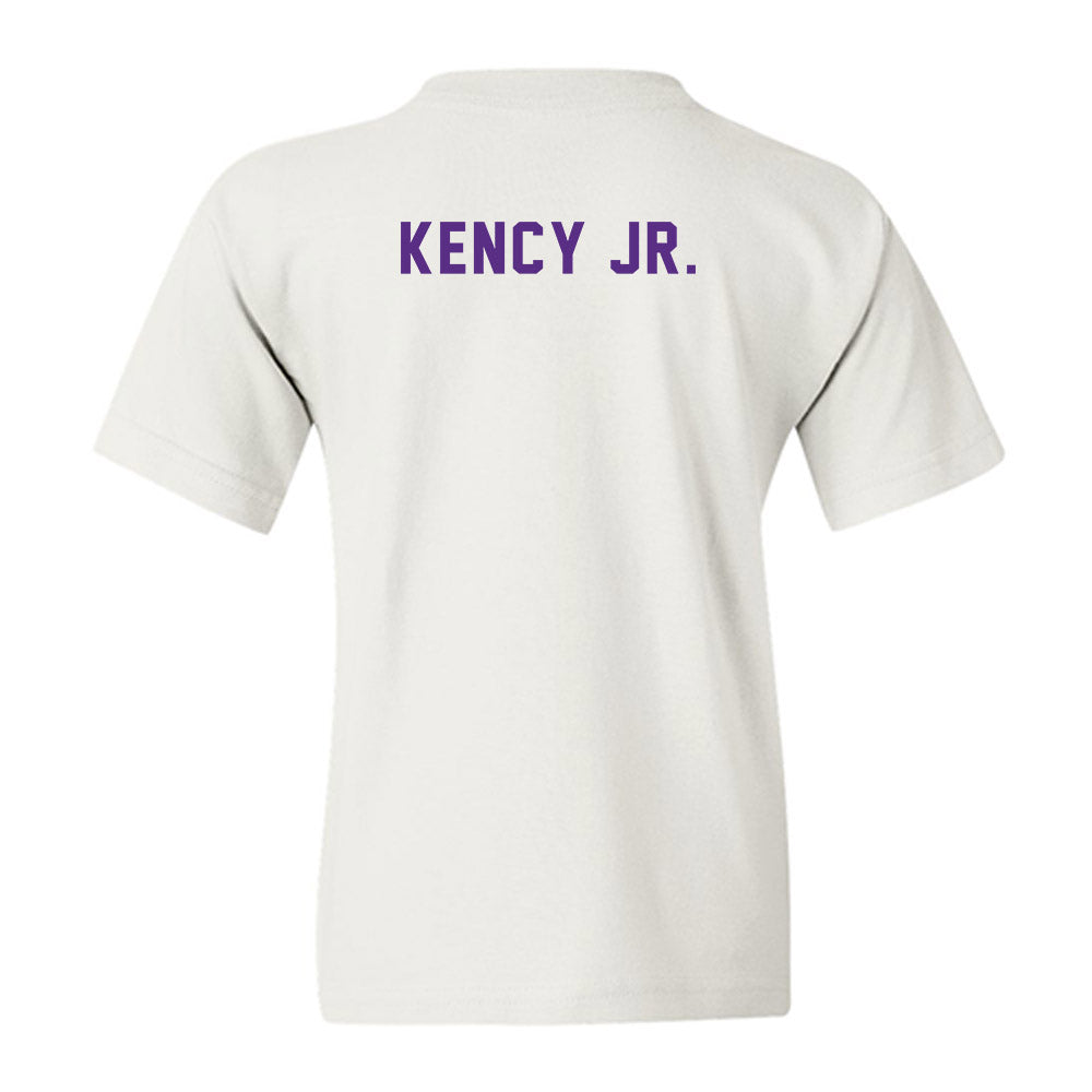 LSU - NCAA Football : David Kency Jr. - Classic Shersey Youth T-Shirt-1