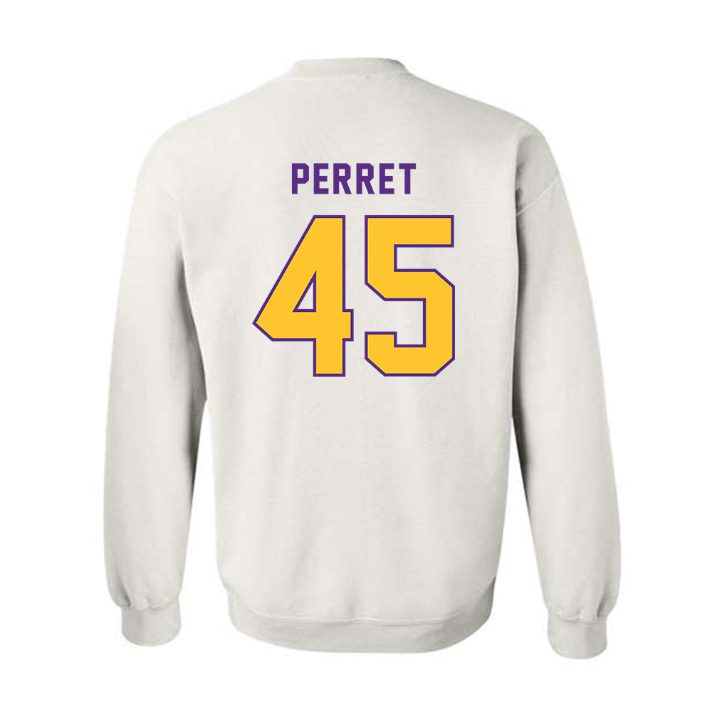 LSU - NCAA Football : Sean Perret - Classic Shersey Crewneck Sweatshirt-1