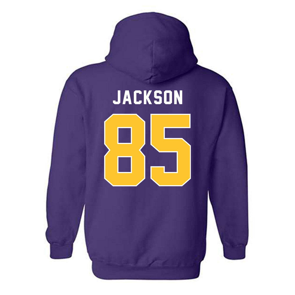 LSU - NCAA Football : Josh Jackson - Classic Shersey Hooded Sweatshirt-1