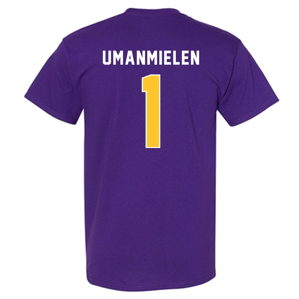 LSU - NCAA Football : Princewill Umanmielen - Classic Shersey T-Shirt-1
