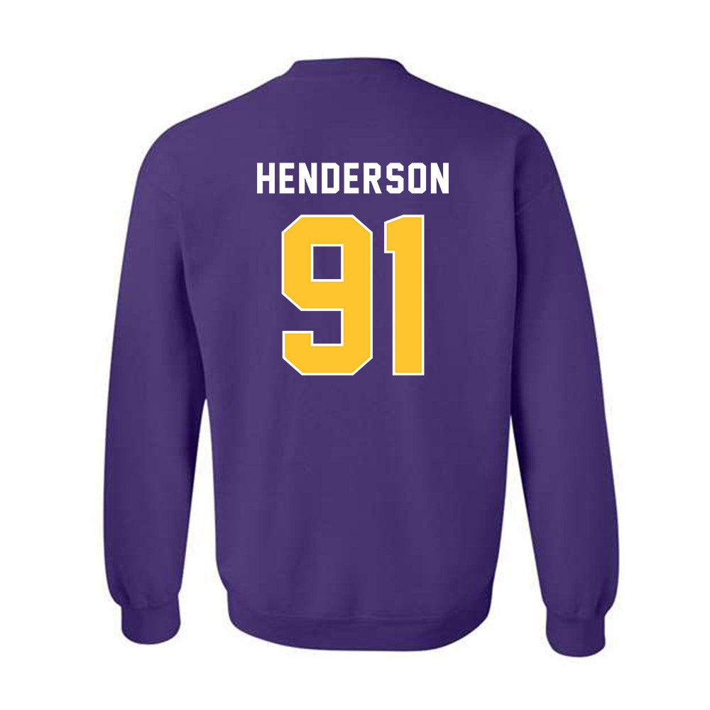 LSU - NCAA Football : Trenton Henderson - Classic Shersey Crewneck Sweatshirt-1