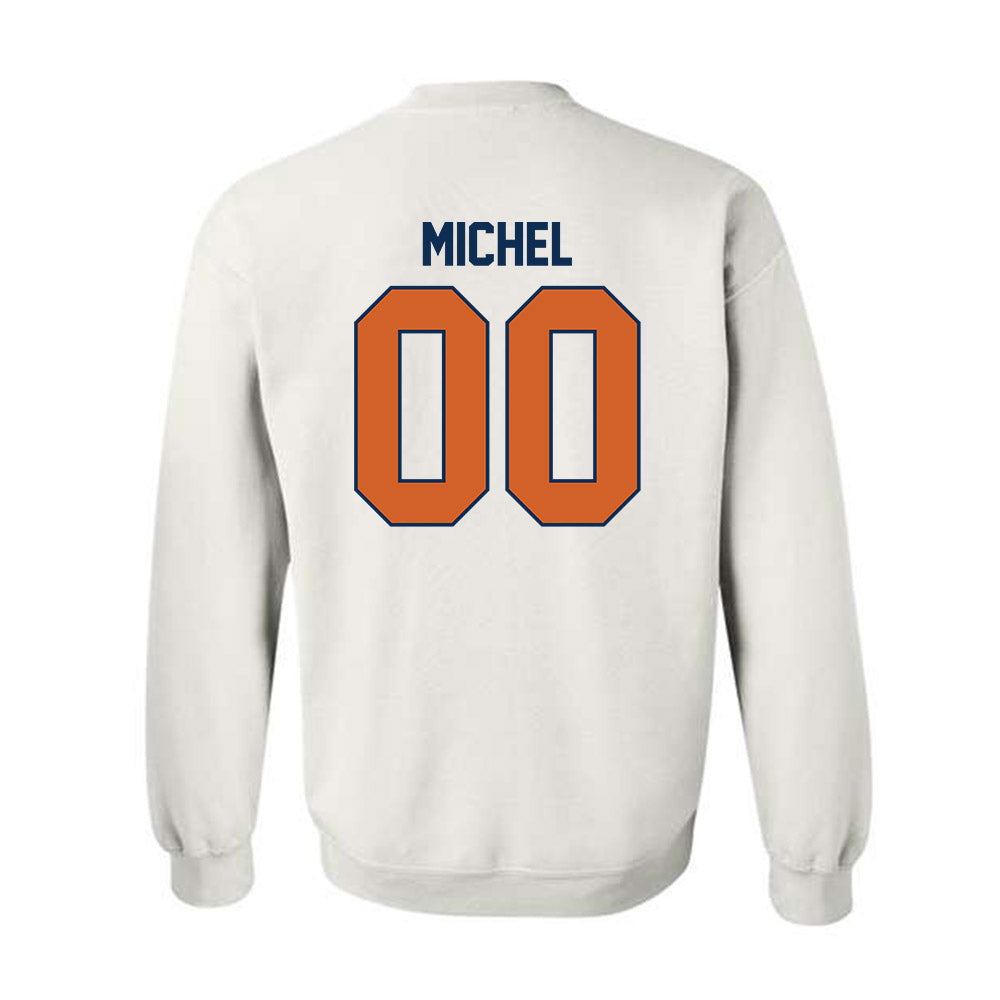 Wheaton IL - NCAA Men's Swimming & Diving : Emmitt Michel - Classic Shersey Crewneck Sweatshirt-1