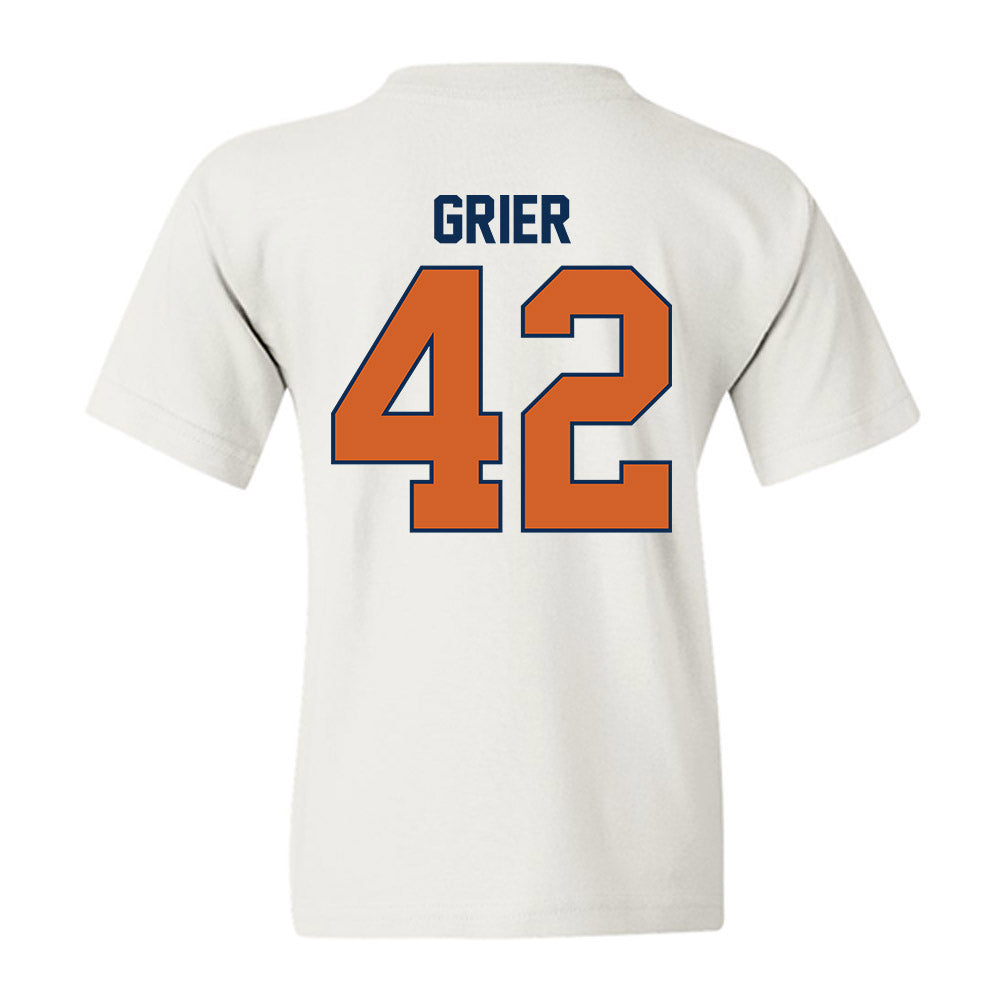 Wheaton IL - NCAA Men's Basketball : Kyle Grier - Classic Shersey Youth T-Shirt-1