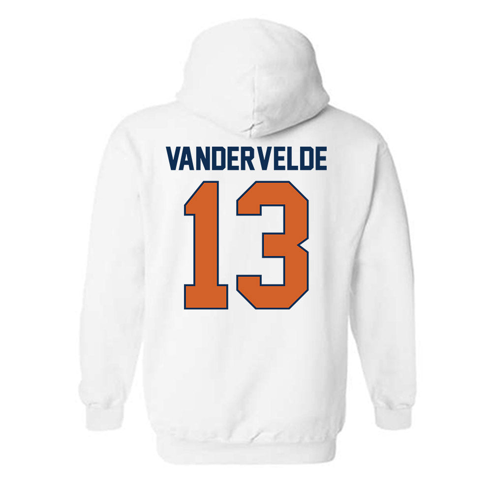 Wheaton IL - NCAA Women's Soccer : Annika Vandervelde - Classic Shersey Hooded Sweatshirt-1