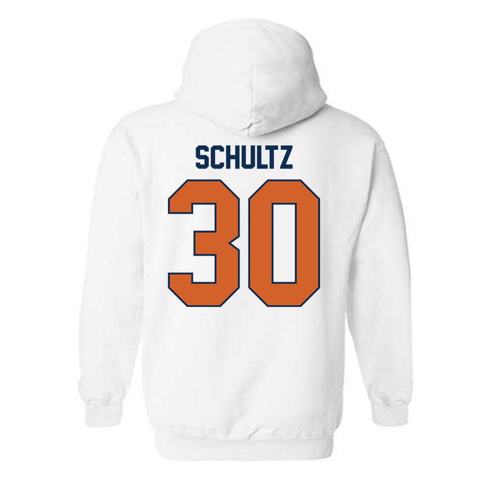 Wheaton IL - NCAA Women's Basketball : Reagan Schultz - Classic Shersey Hooded Sweatshirt-1