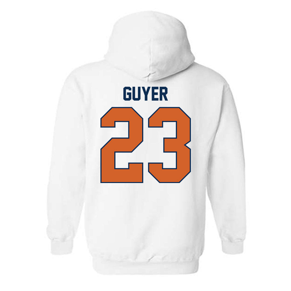Wheaton IL - NCAA Women's Basketball : Lauren Guyer - Classic Shersey Hooded Sweatshirt-1