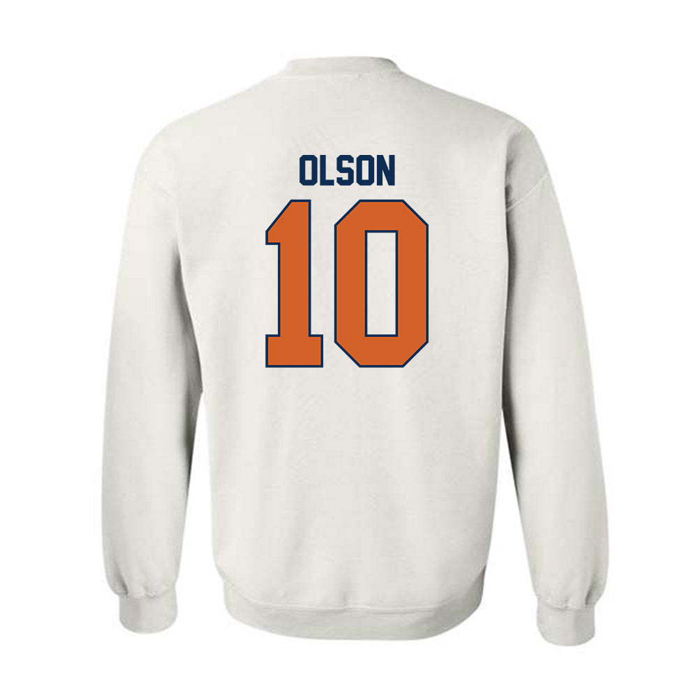 Wheaton IL - NCAA Men's Basketball : Reid Olson - Classic Shersey Crewneck Sweatshirt-1