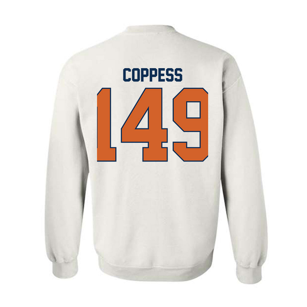Wheaton IL - NCAA Wrestling : Cale Coppess - Classic Shersey Crewneck Sweatshirt-1