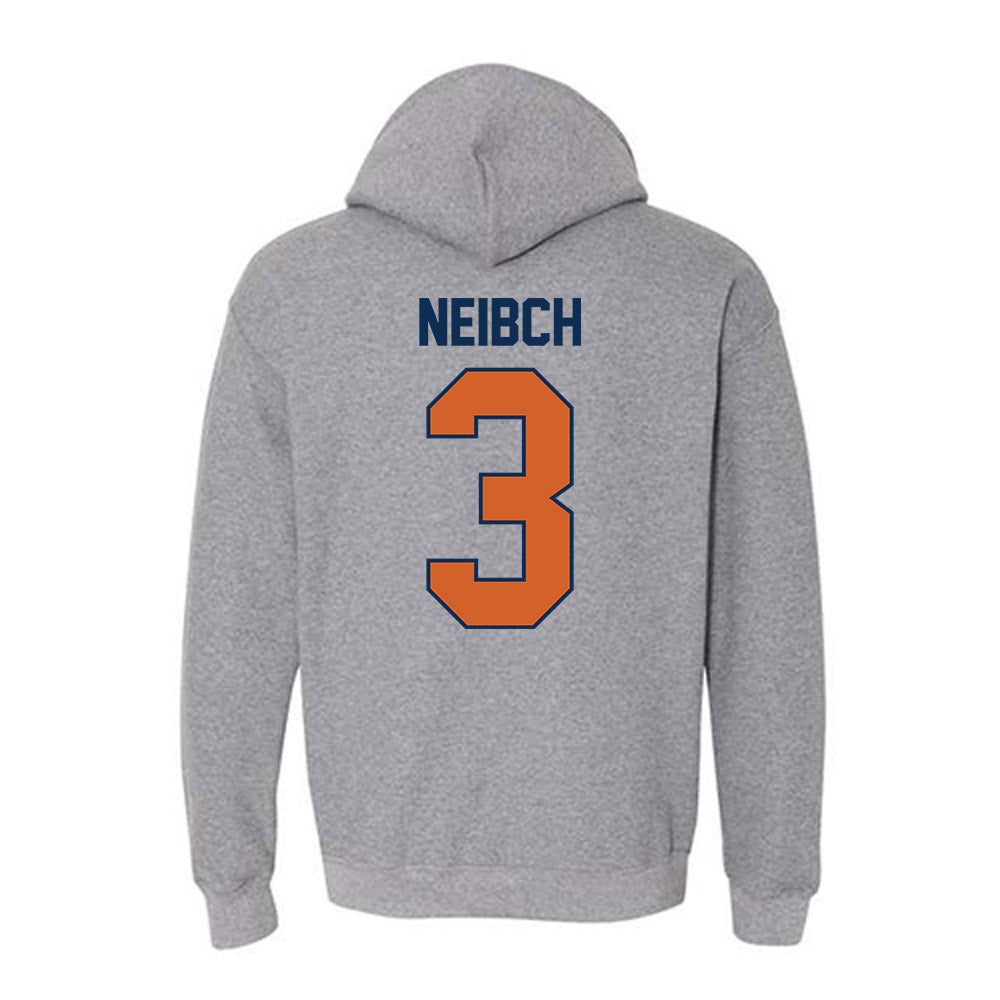 Wheaton IL - NCAA Men's Basketball : Kyle Neibch - Classic Shersey Hooded Sweatshirt-1