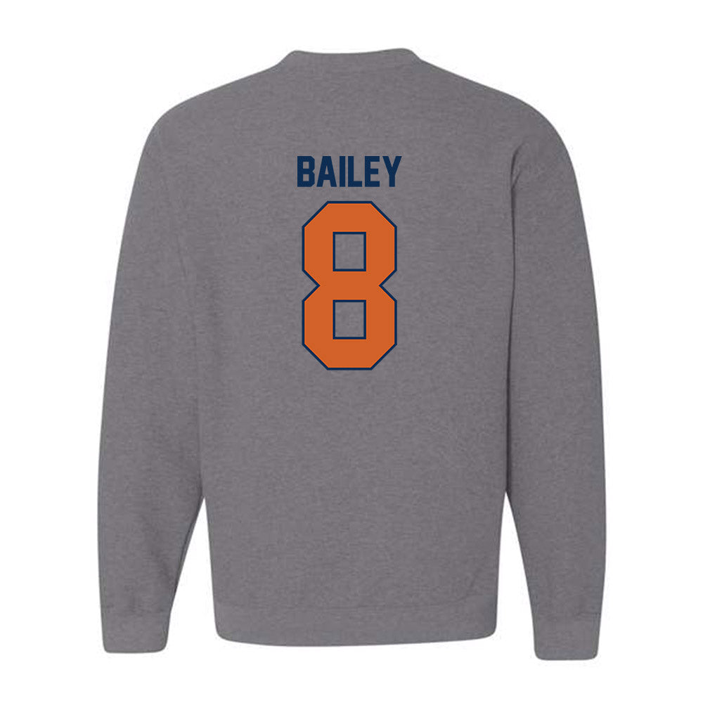 Wheaton IL - NCAA Baseball : Harrison Bailey - Classic Shersey Crewneck Sweatshirt-1