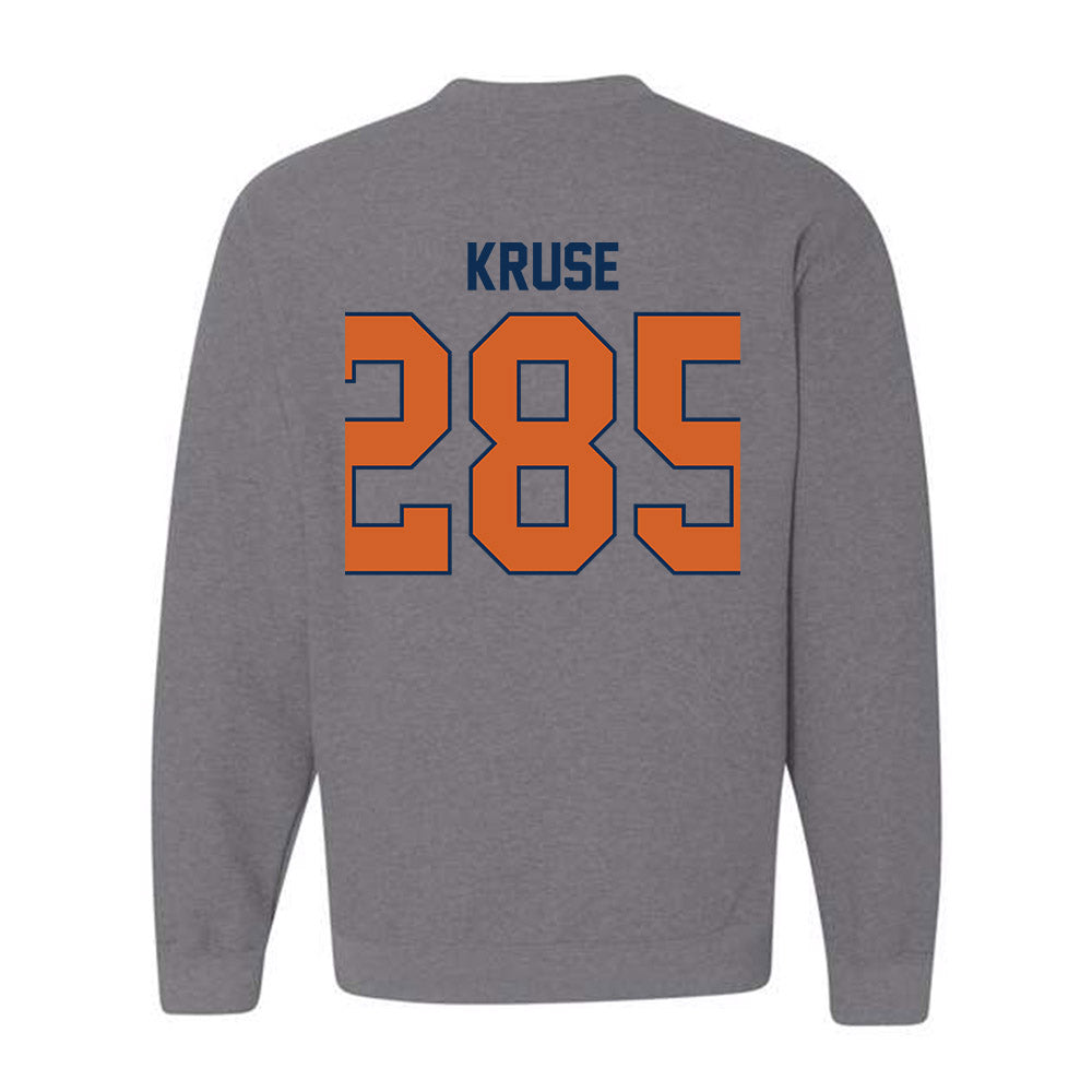 Wheaton IL - NCAA Wrestling : Joseph Kruse - Classic Shersey Crewneck Sweatshirt-1