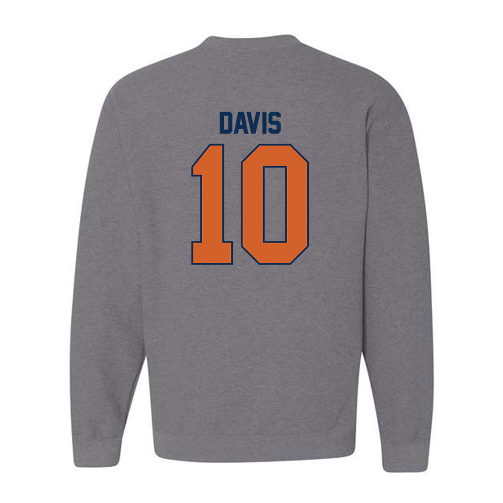 Wheaton IL - NCAA Men's Soccer : Caleb Davis - Classic Shersey Crewneck Sweatshirt-1