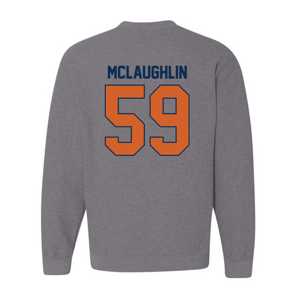 Wheaton IL - NCAA Football : Dawson McLaughlin - Classic Shersey Crewneck Sweatshirt-1