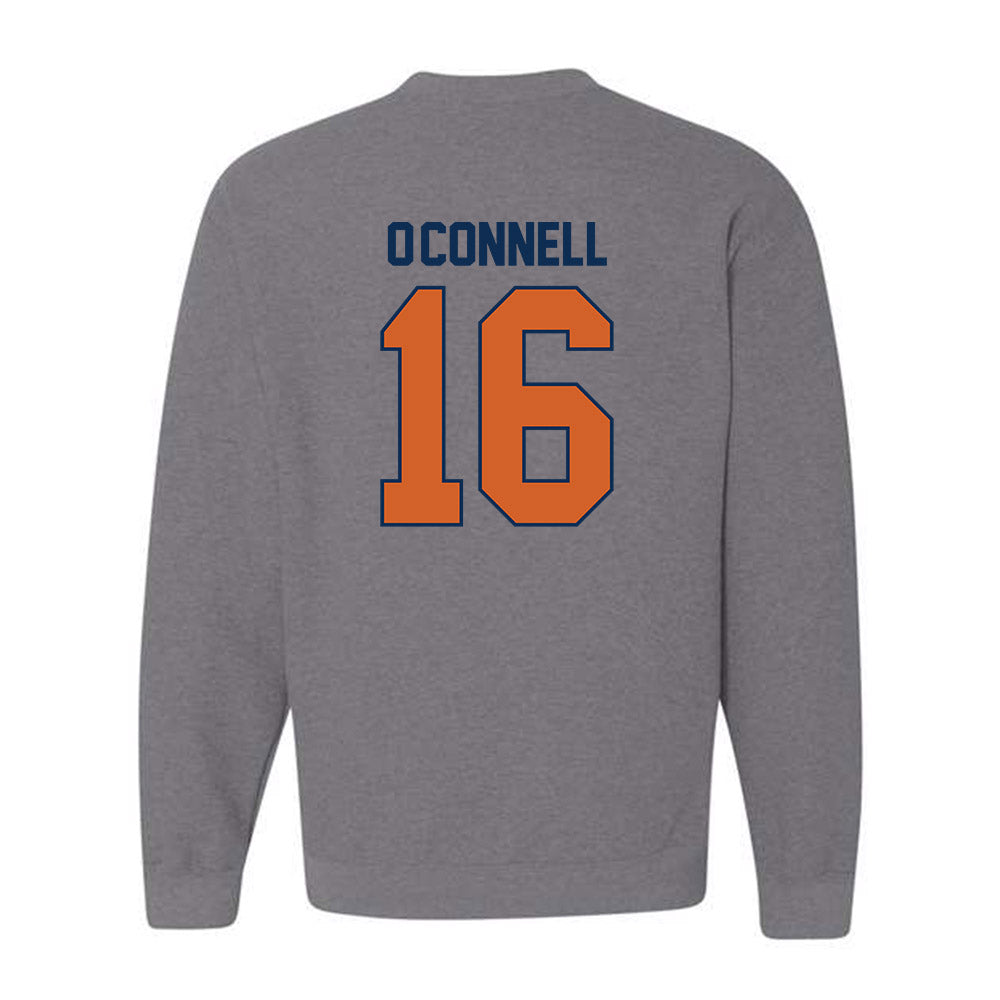 Wheaton IL - NCAA Football : Seamus O'Connell - Classic Shersey Crewneck Sweatshirt-1