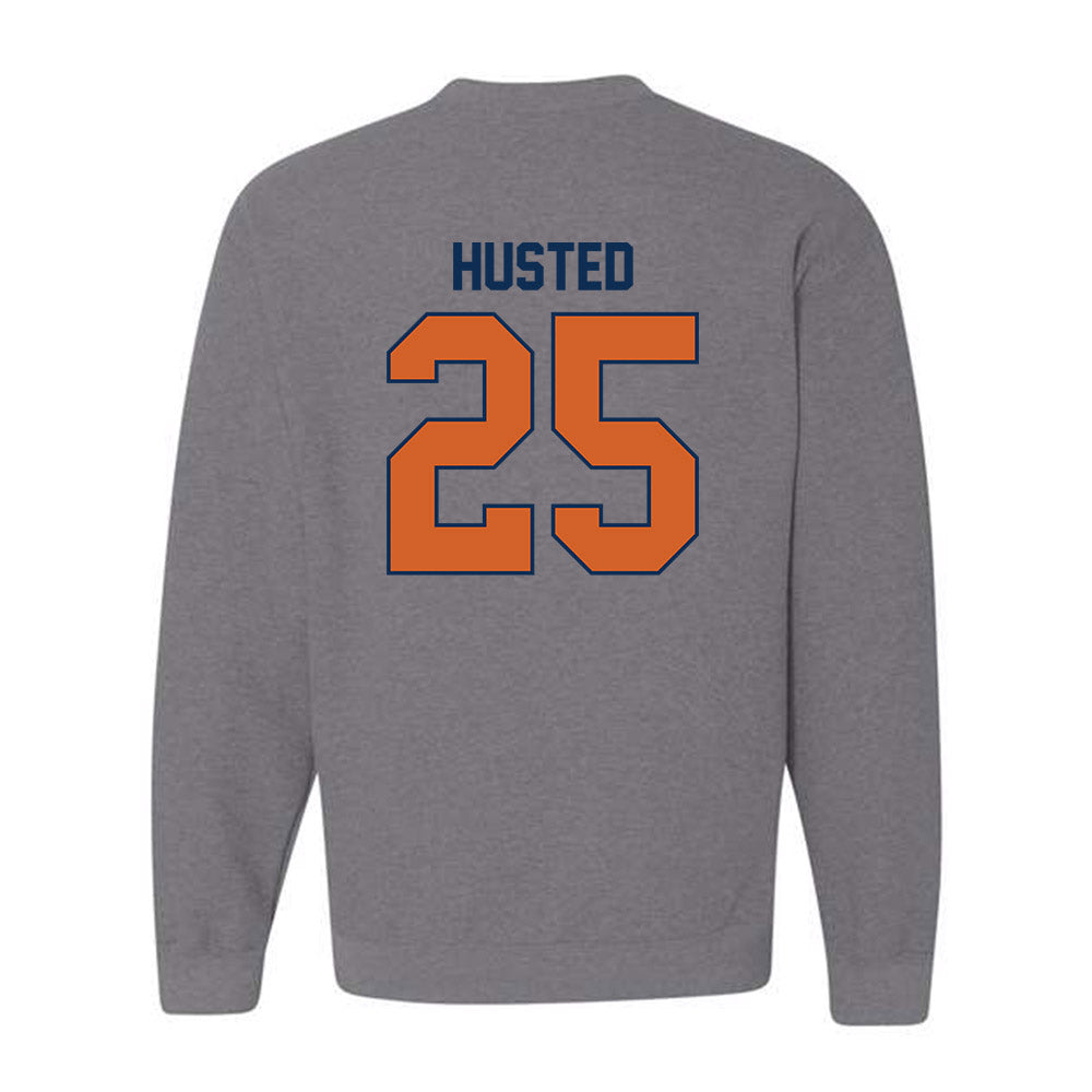 Wheaton IL - NCAA Baseball : Noah Husted - Classic Shersey Crewneck Sweatshirt-1