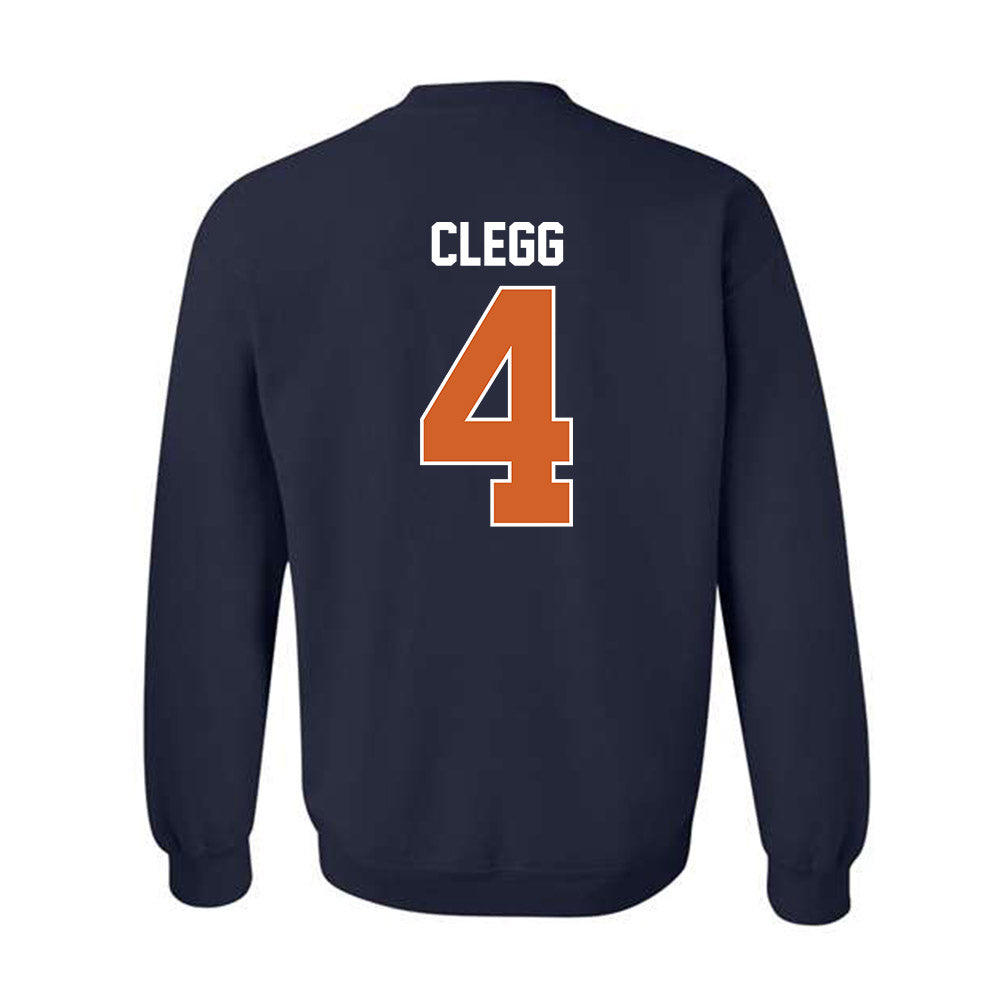 Wheaton IL - NCAA Baseball : William Clegg - Classic Shersey Crewneck Sweatshirt-1