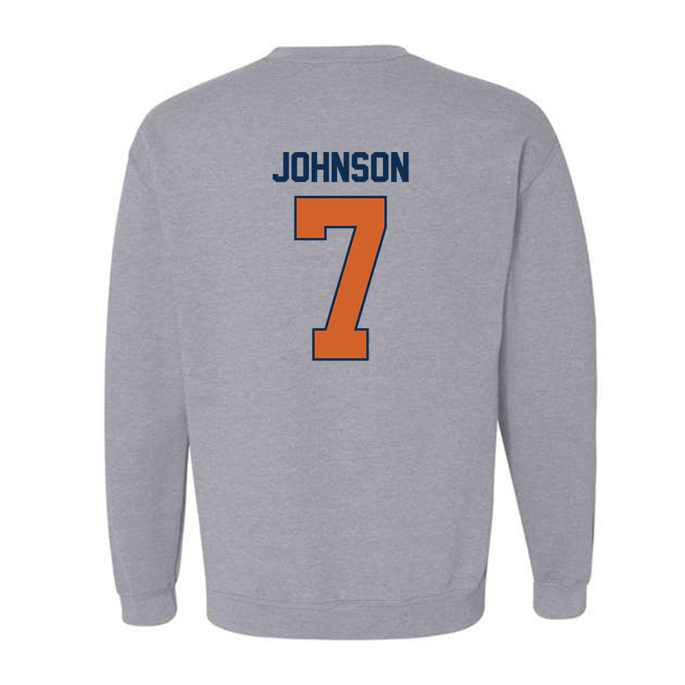 Wheaton IL - NCAA Men's Soccer : Kyle Johnson - Classic Shersey Crewneck Sweatshirt-1