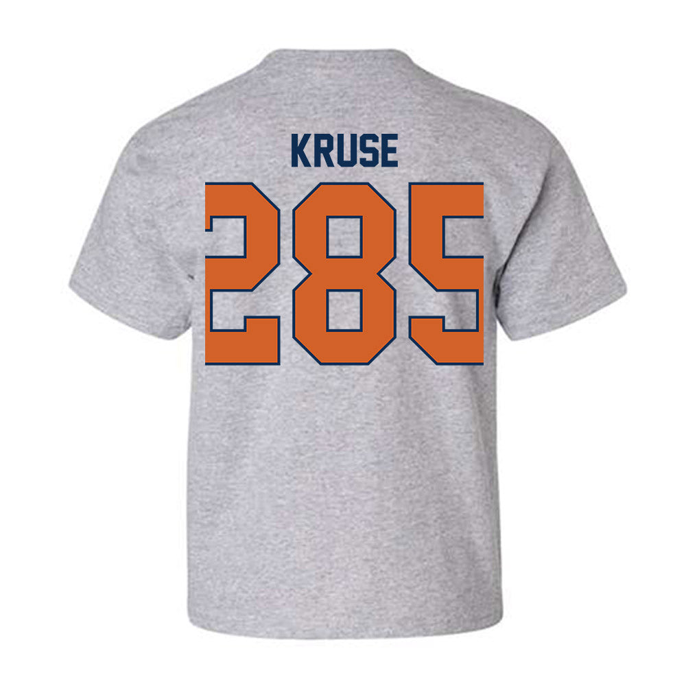 Wheaton IL - NCAA Wrestling : Joseph Kruse - Classic Shersey Youth T-Shirt-1