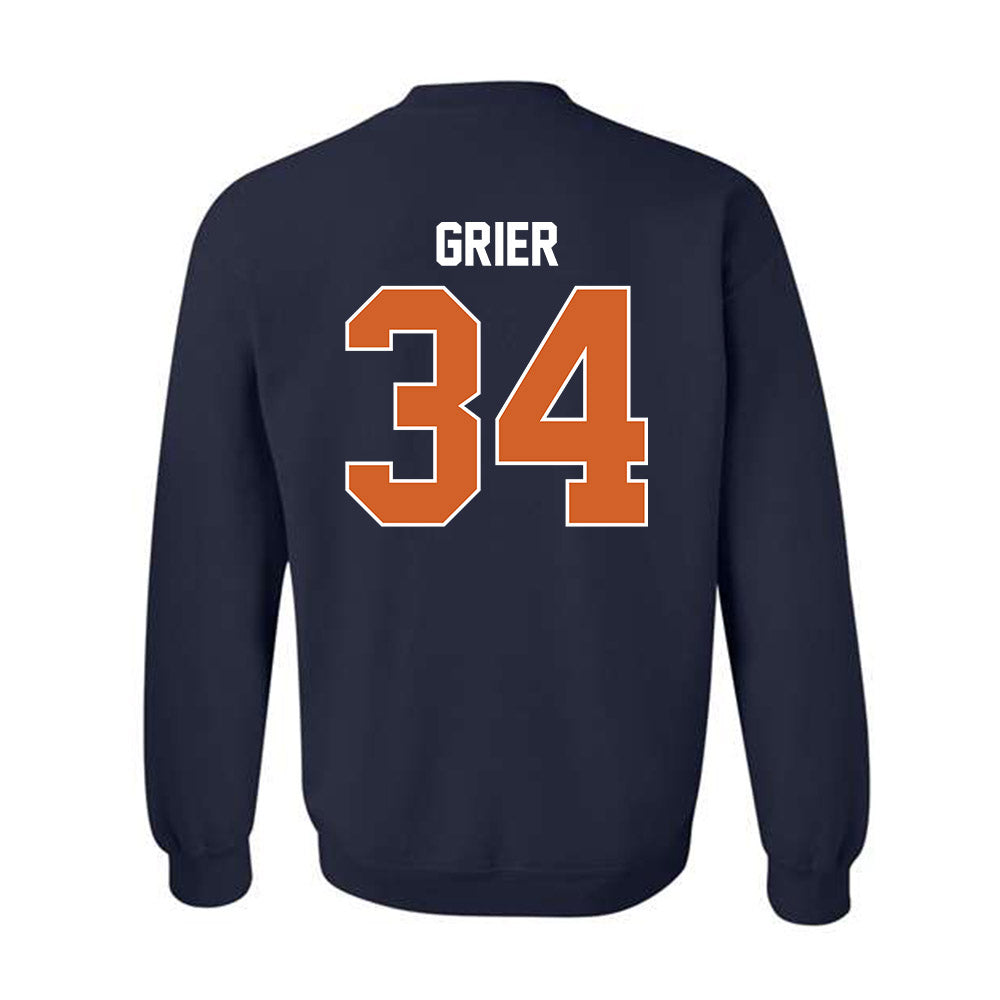 Wheaton IL - NCAA Men's Basketball : Carson Grier - Classic Shersey Crewneck Sweatshirt-1