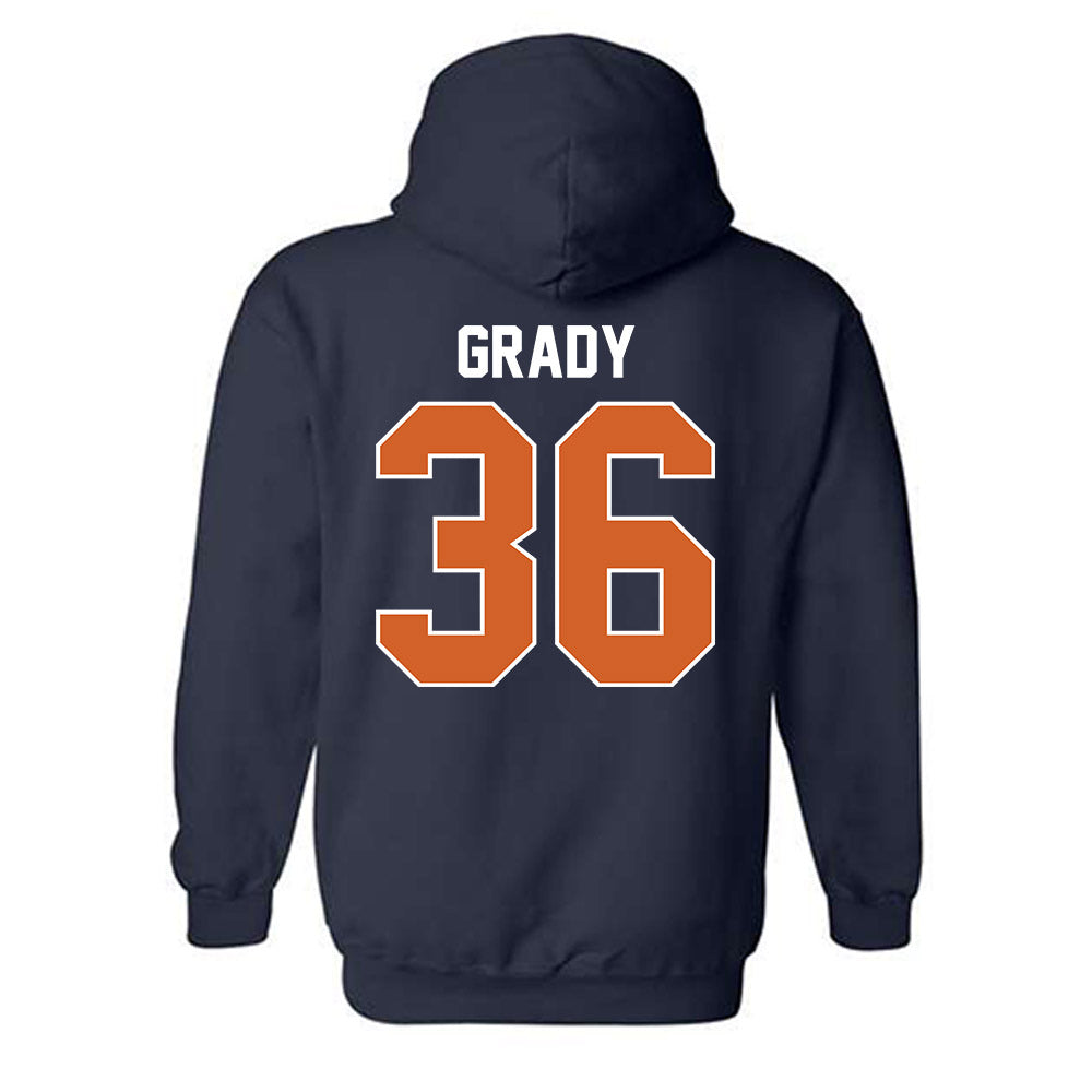 Wheaton IL - NCAA Baseball : Santana Grady - Classic Shersey Hooded Sweatshirt-1