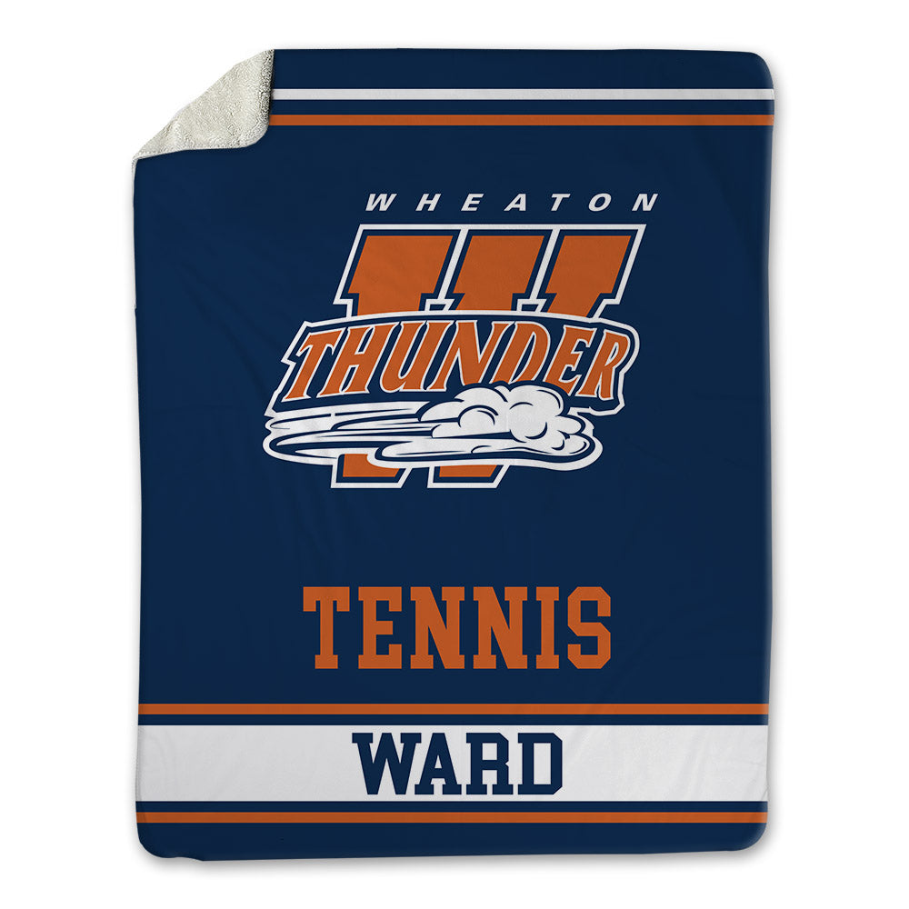Wheaton IL - NCAA Men's Tennis : Ryder Ward - Blanket-0