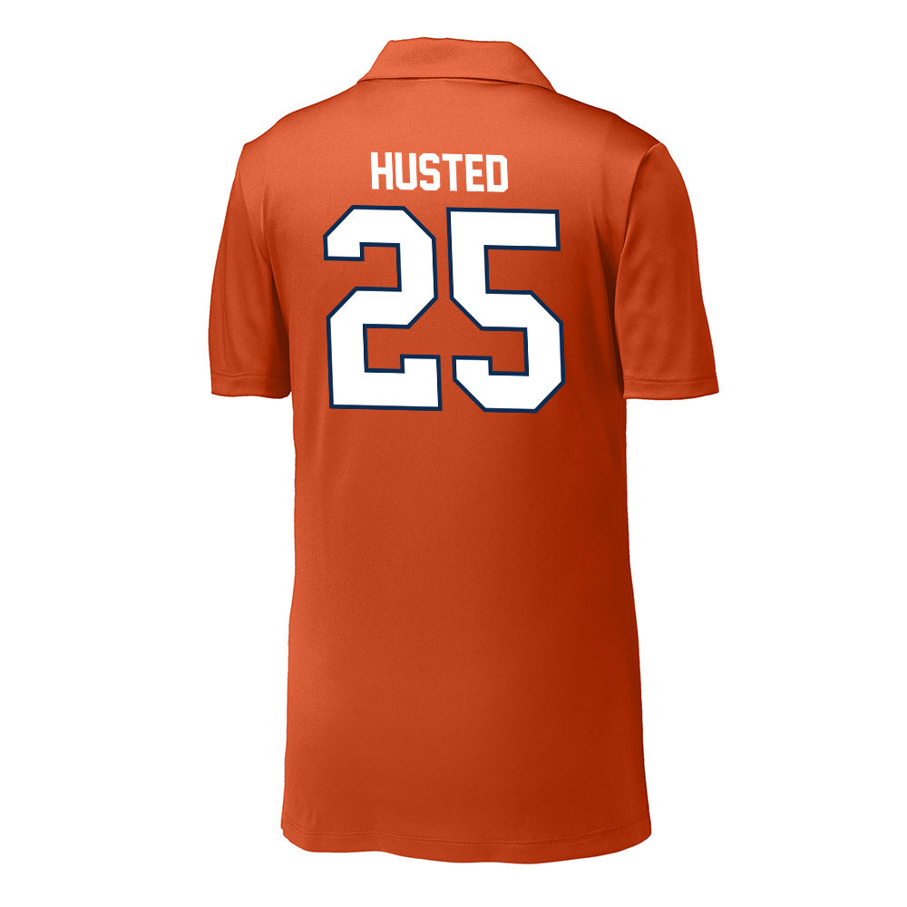 Wheaton IL - NCAA Baseball : Noah Husted - Activewear Polo Shirt-1