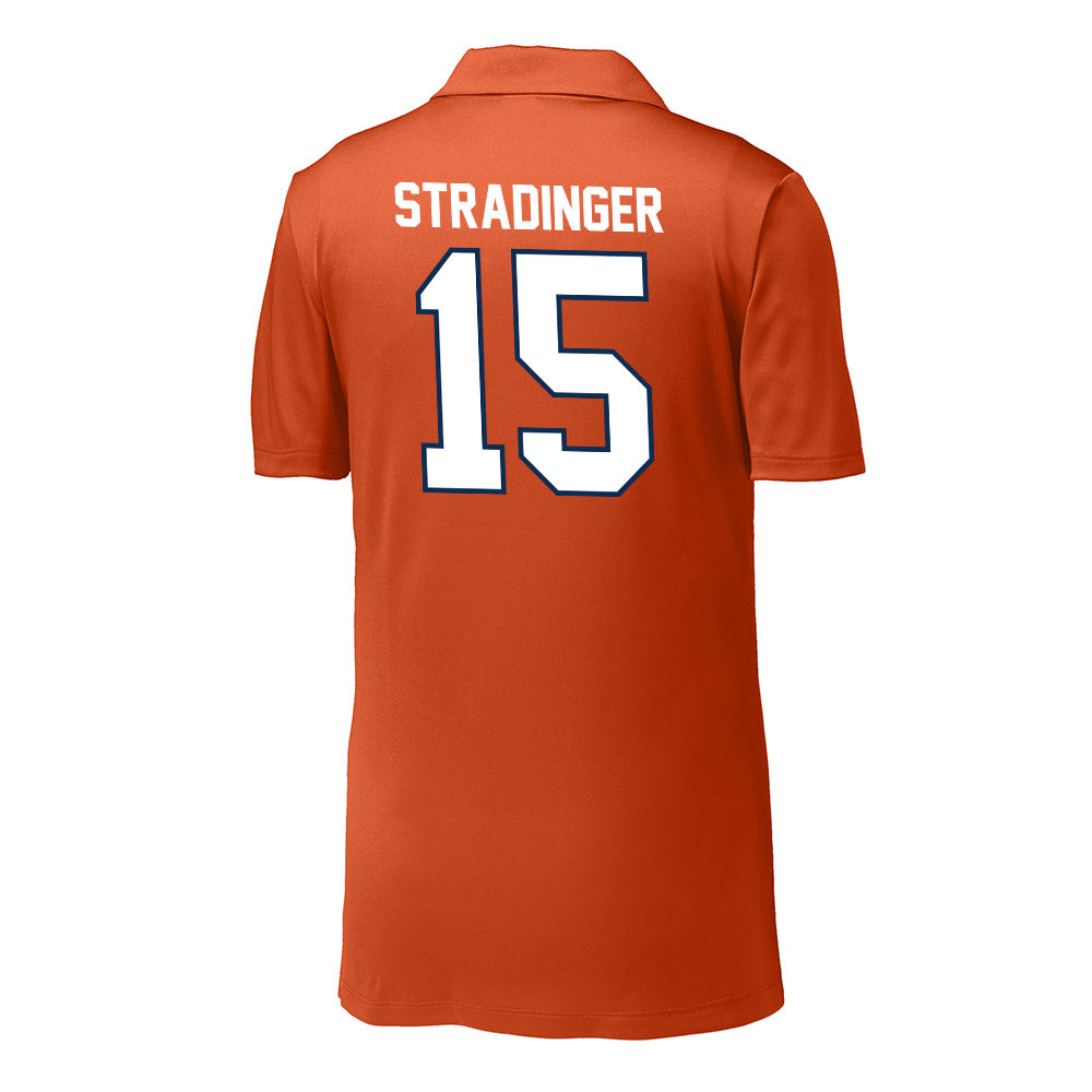 Wheaton IL - NCAA Women's Basketball : Ann Magee Stradinger - Activewear Polo Shirt-1
