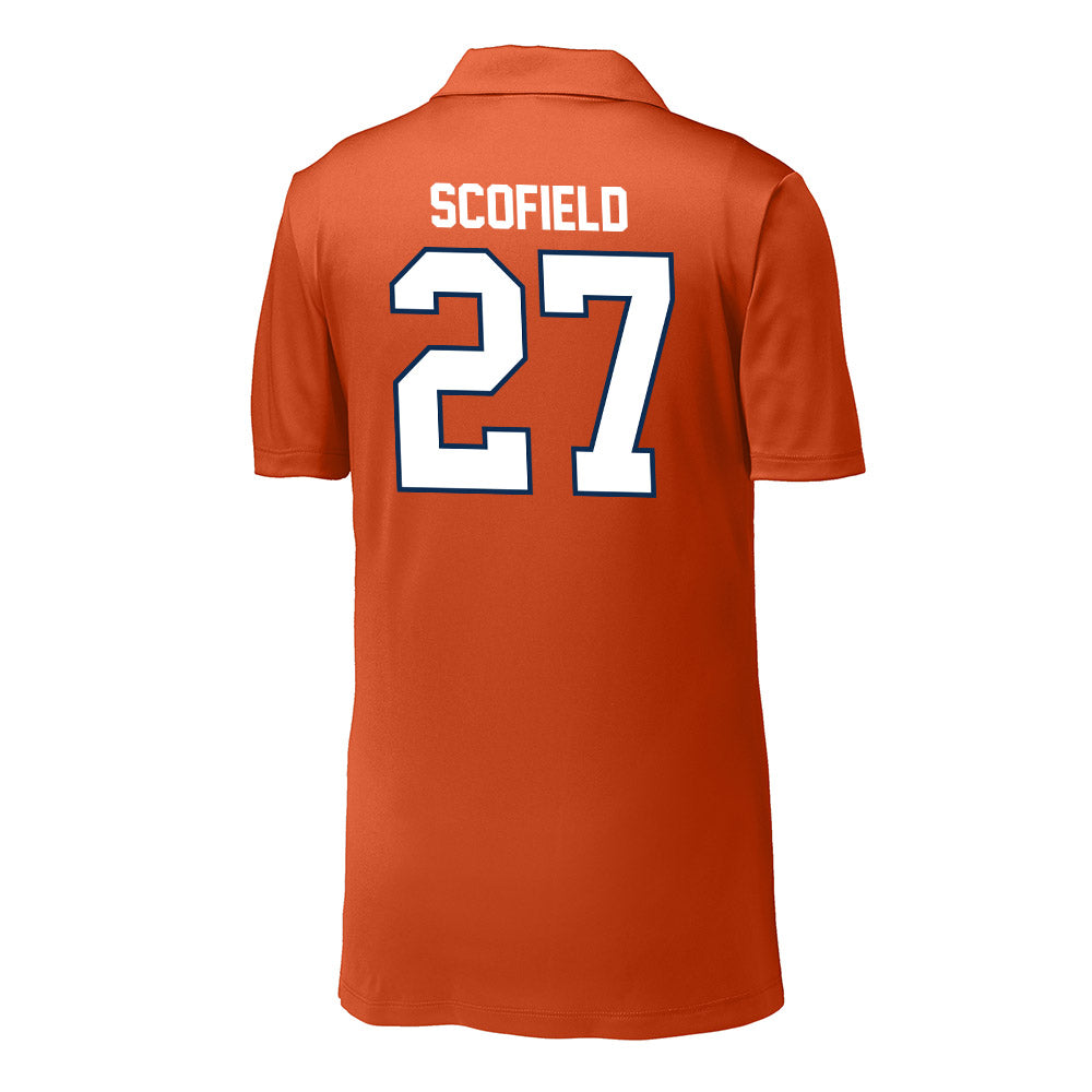 Wheaton IL - NCAA Baseball : Charlie Scofield - Activewear Polo Shirt-1