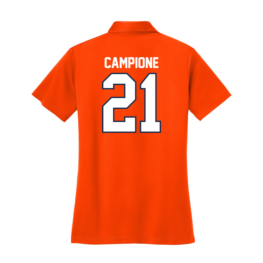 Wheaton IL - NCAA Men's Basketball : Matthew Campione - Women's Activewear Polo Shirt-1