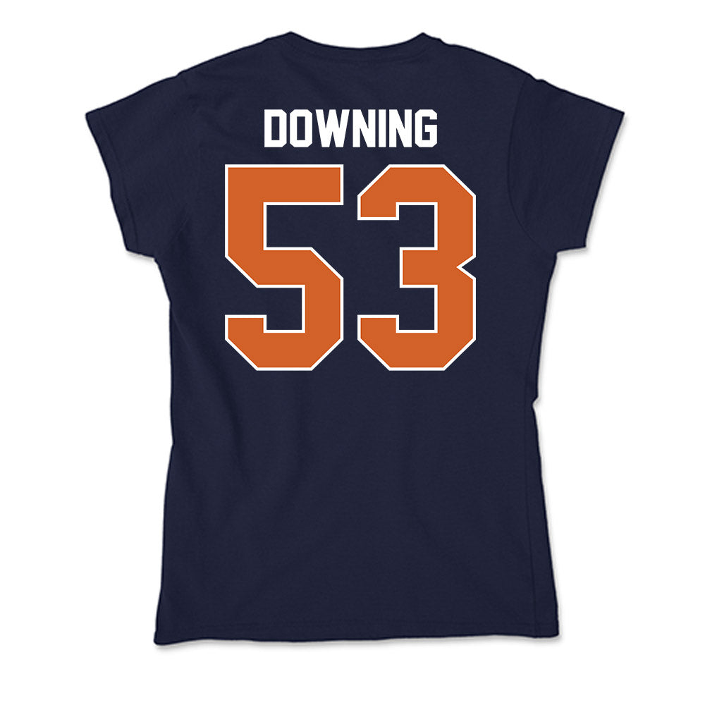 Wheaton IL - NCAA Football : Owen Downing - Soft Style Women’s T-Shirt-1
