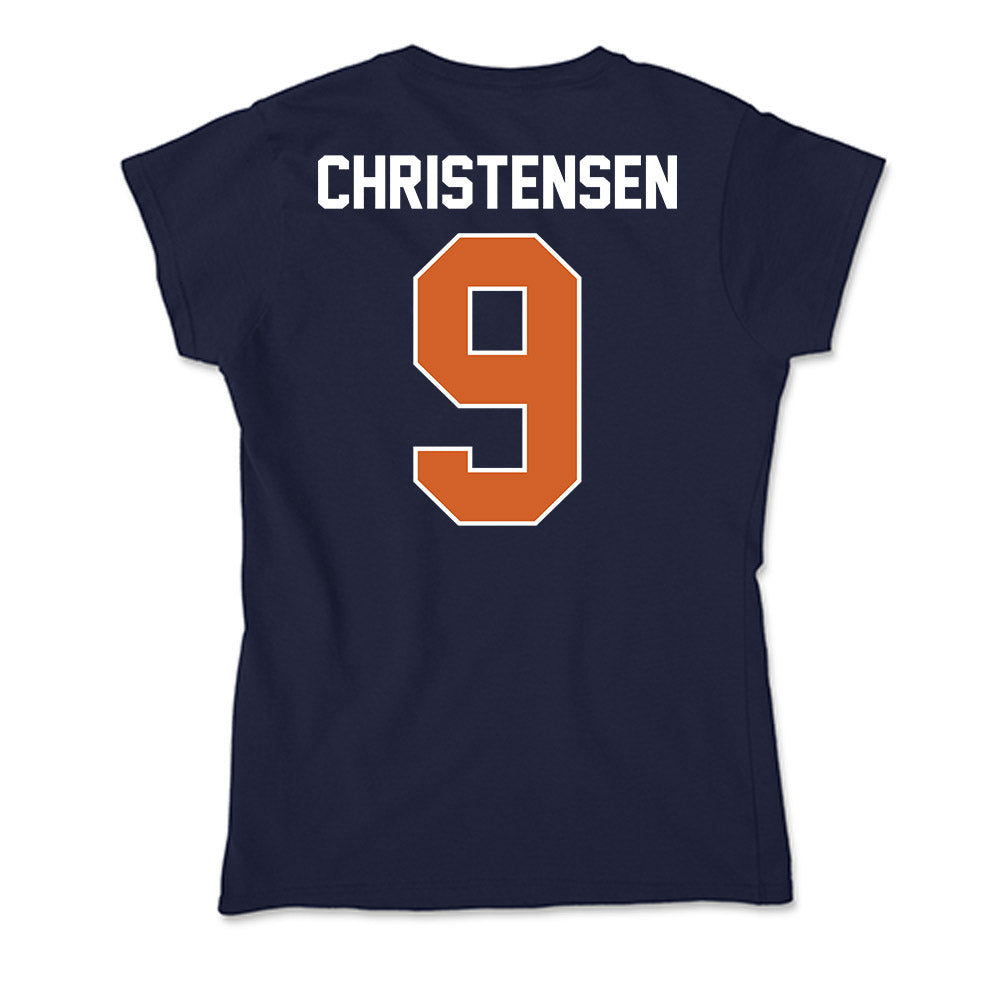 Wheaton IL - NCAA Football : Kirby Christensen - Soft Style Women’s T-Shirt-1