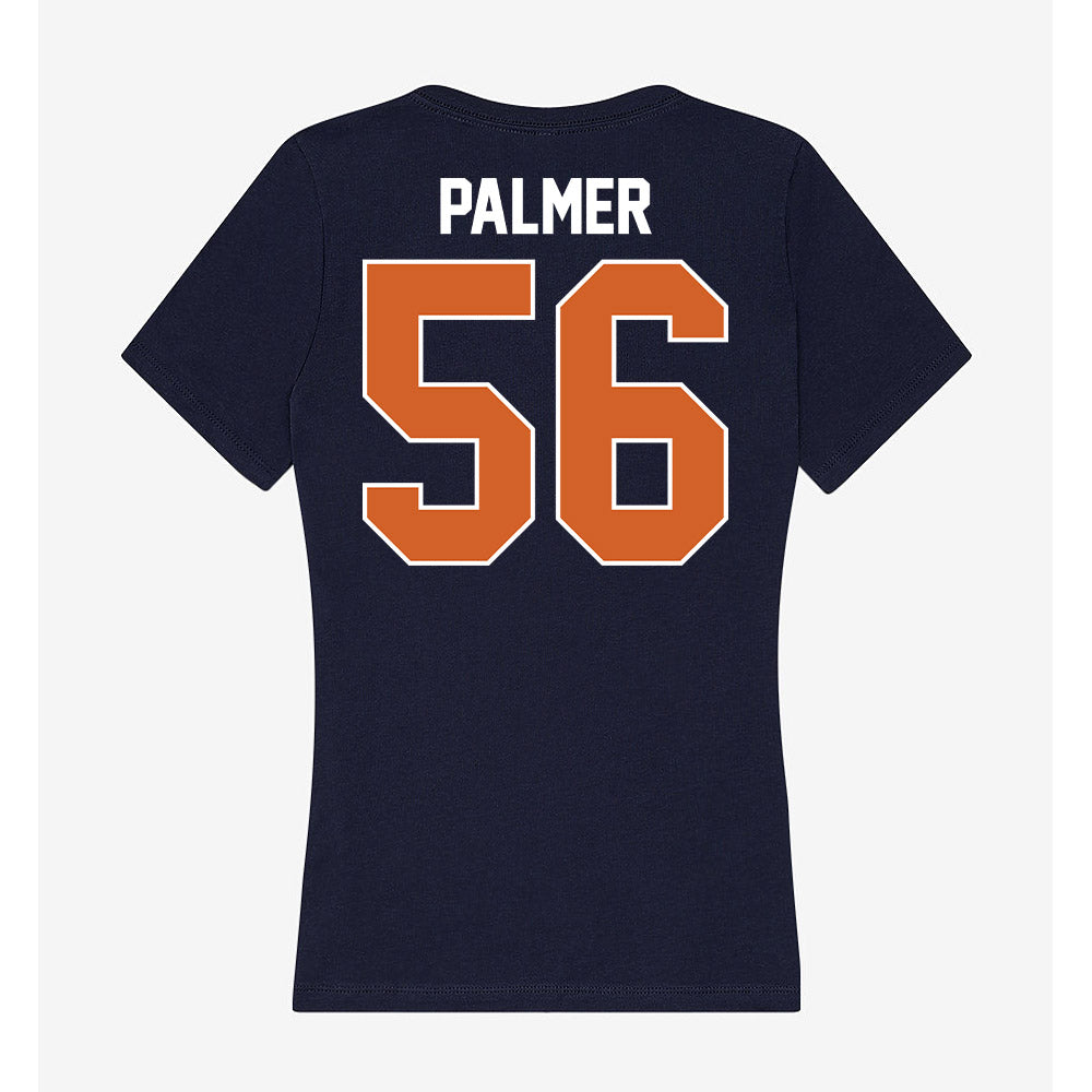 Wheaton IL - NCAA Football : Steven Palmer - Women's V-Neck T-Shirt-1