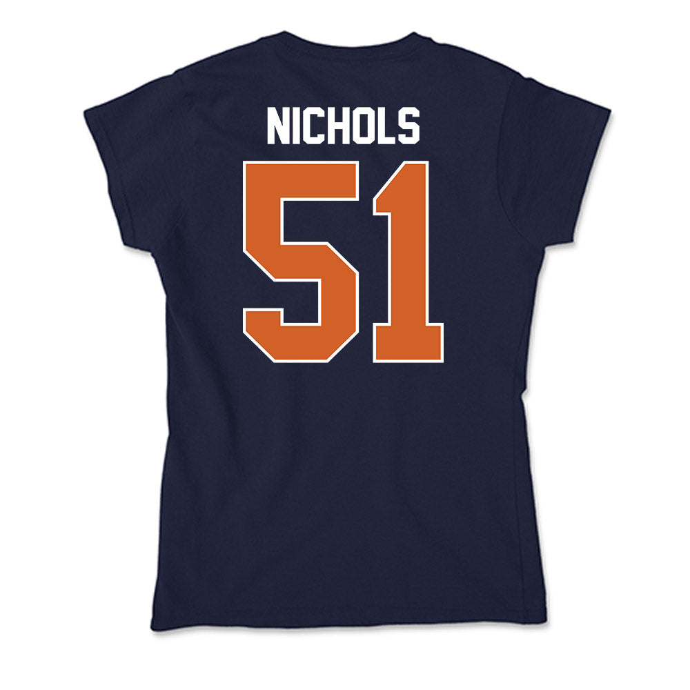 Wheaton IL - NCAA Football : JT Nichols - Soft Style Women’s T-Shirt-1