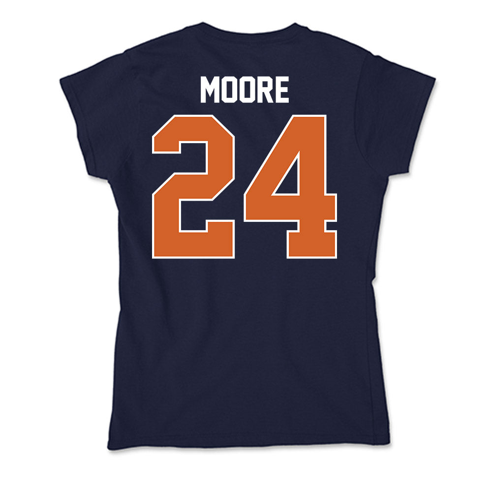 Wheaton IL - NCAA Football : Colin Moore - Soft Style Women’s T-Shirt-1