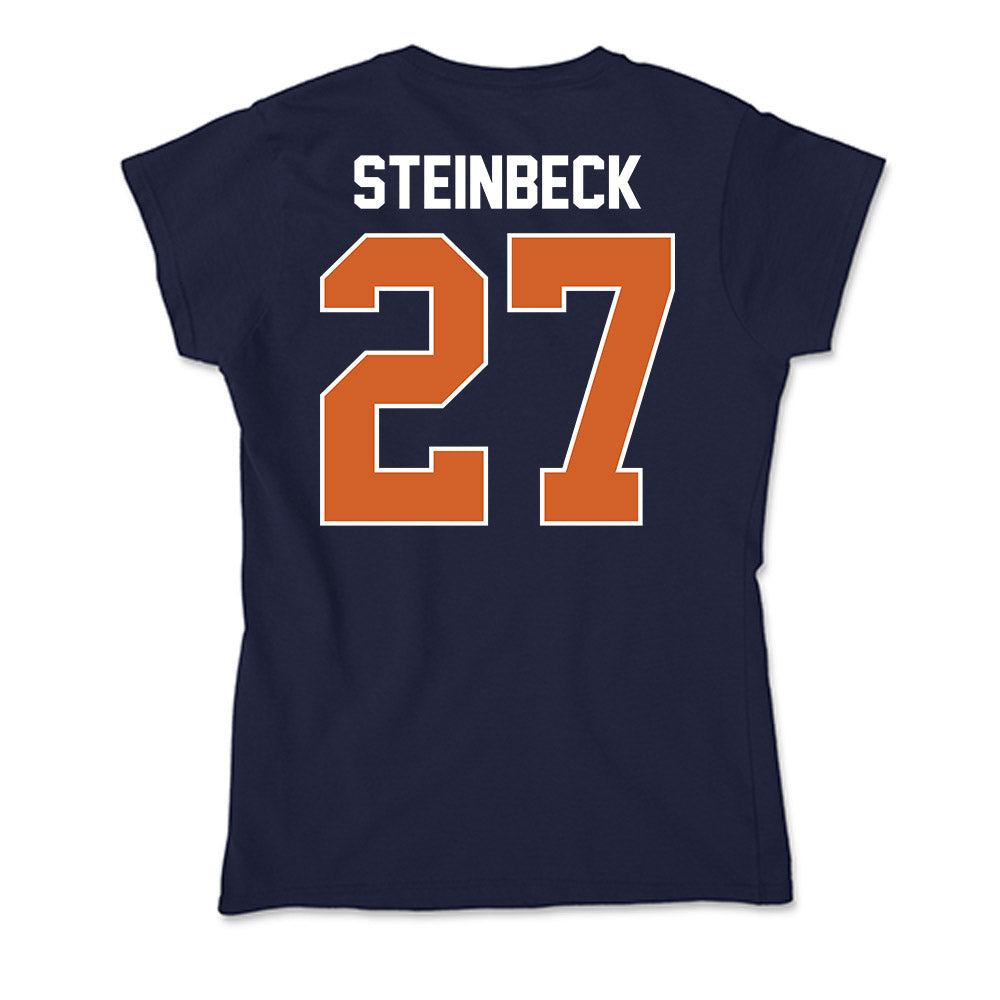 Wheaton IL - NCAA Football : Justin Steinbeck - Soft Style Women’s T-Shirt-1