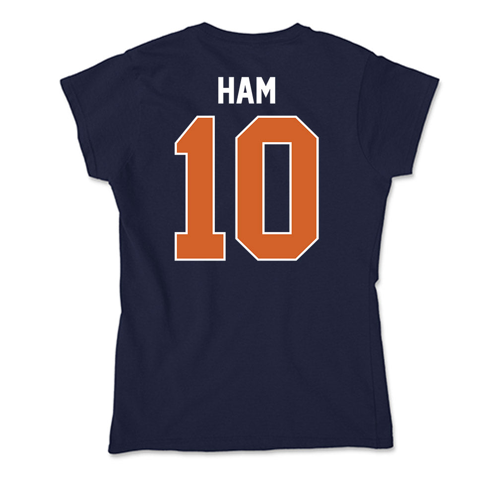 Wheaton IL - NCAA Women's Basketball : Lauryn Ham - Soft Style Women’s T-Shirt-1