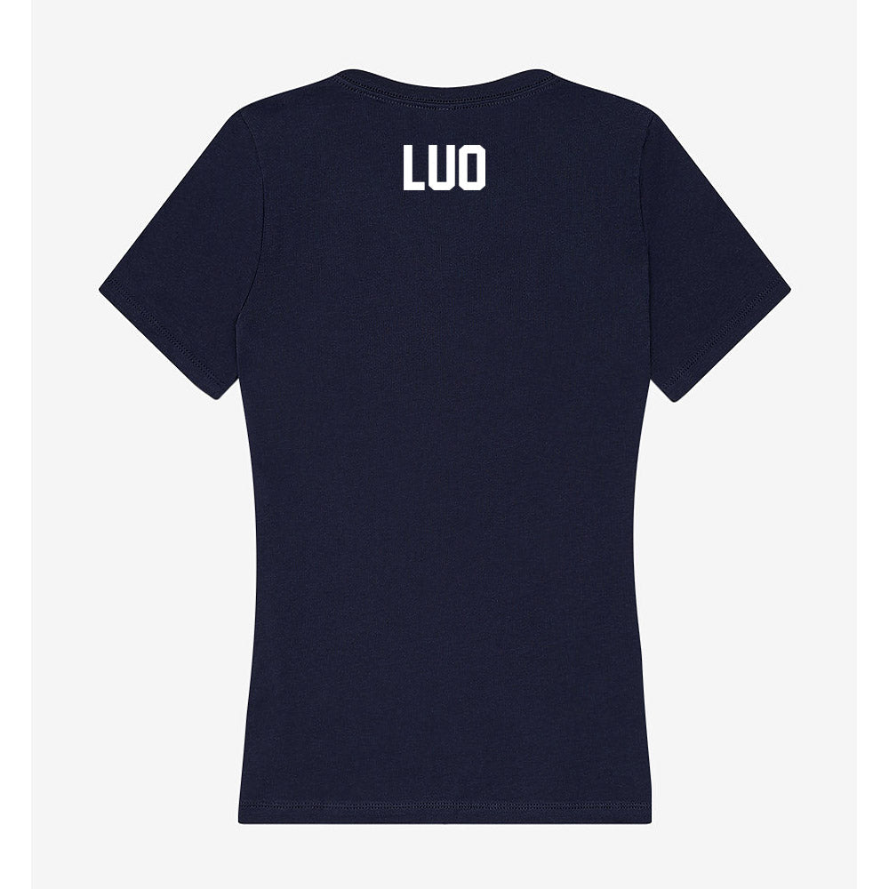 Wheaton IL - NCAA Women's Tennis : Mia Luo - Women's V-Neck T-Shirt-1