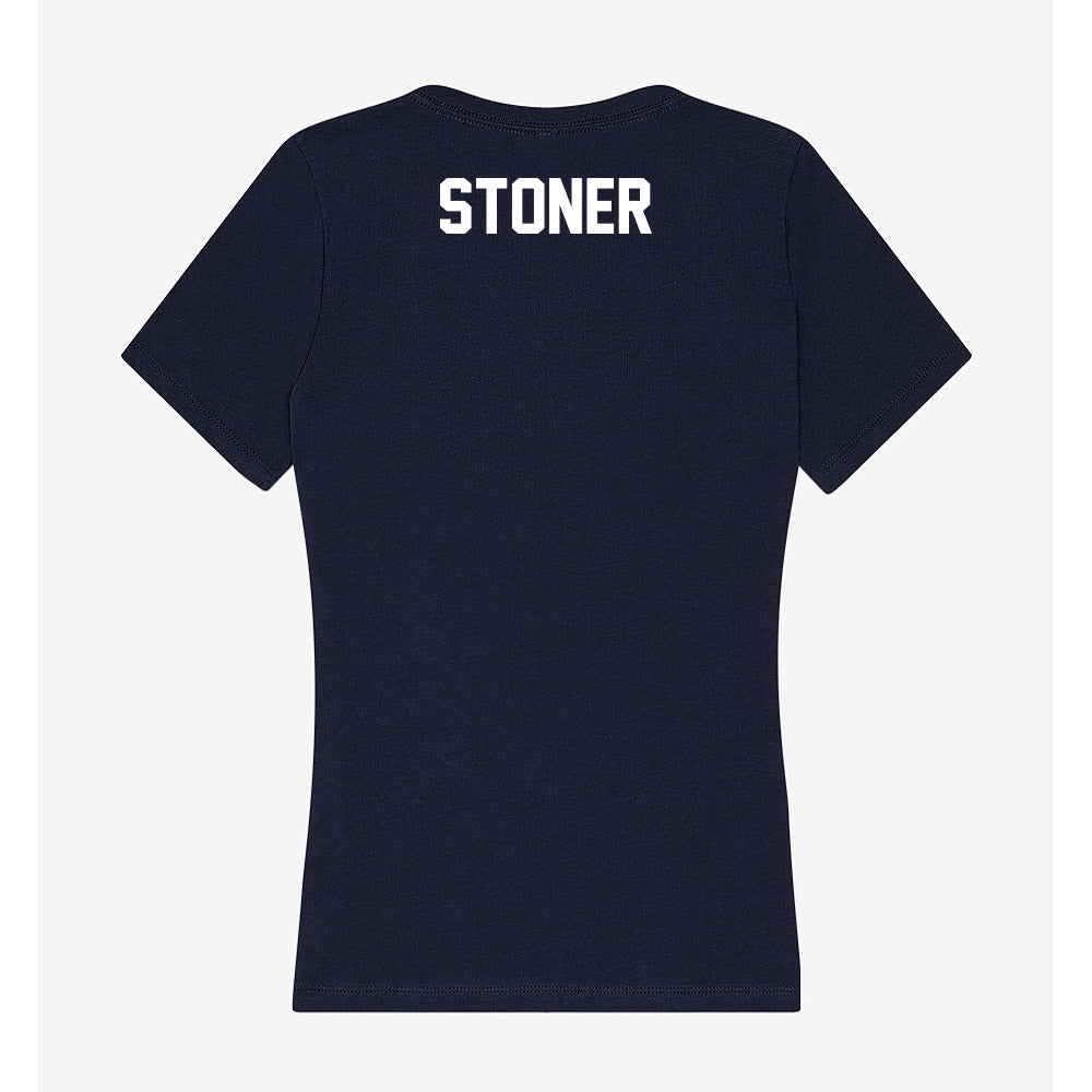 Wheaton IL - NCAA Women's Cross Country : Annie Stoner - Women's V-Neck T-Shirt-1