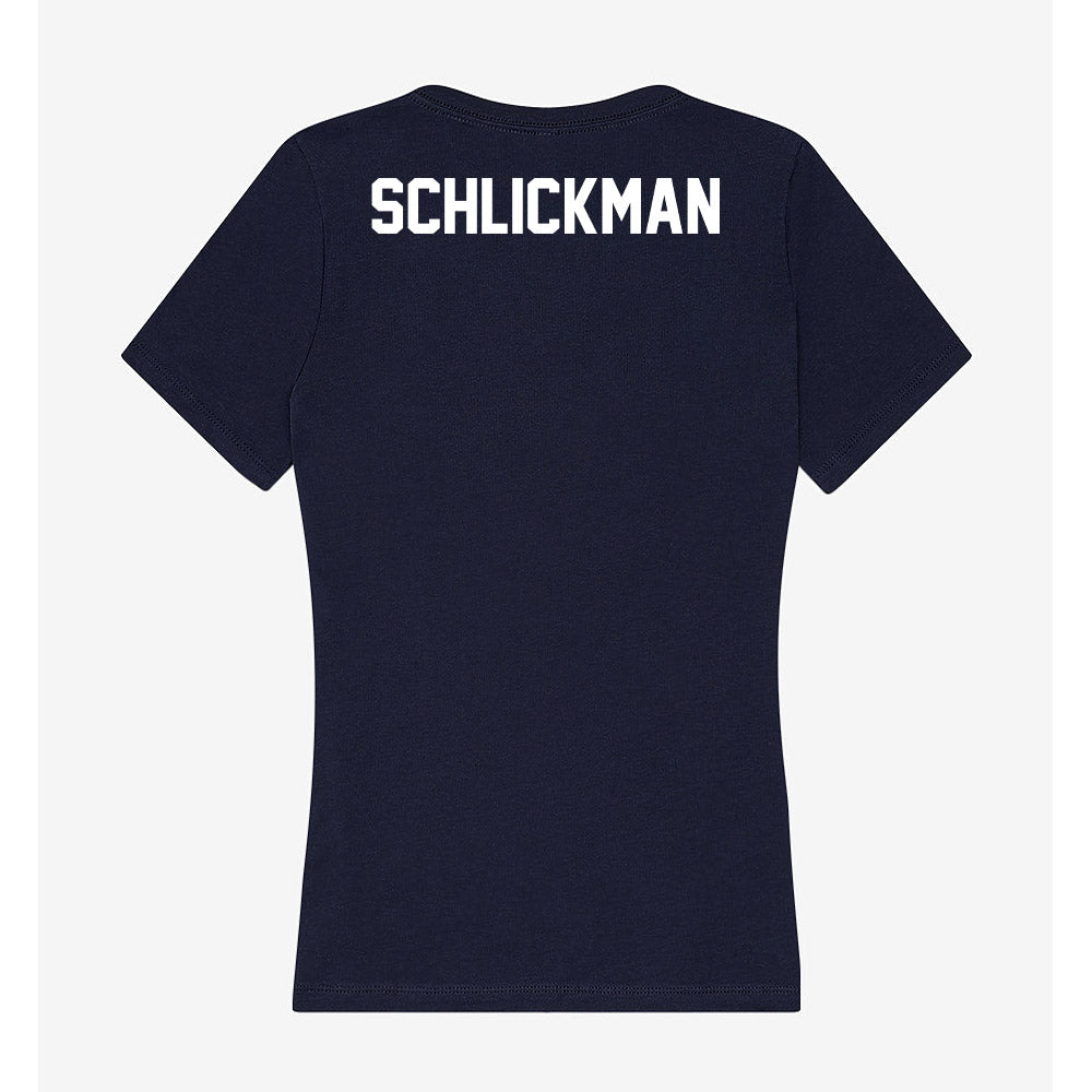 Wheaton IL - NCAA Men's Golf : Henry Schlickman - Women's V-Neck T-Shirt-1