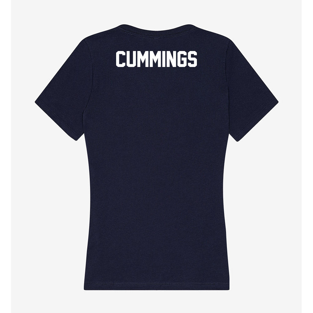 Wheaton IL - NCAA Men's Swimming & Diving : Jac Cummings - Women's V-Neck T-Shirt-3