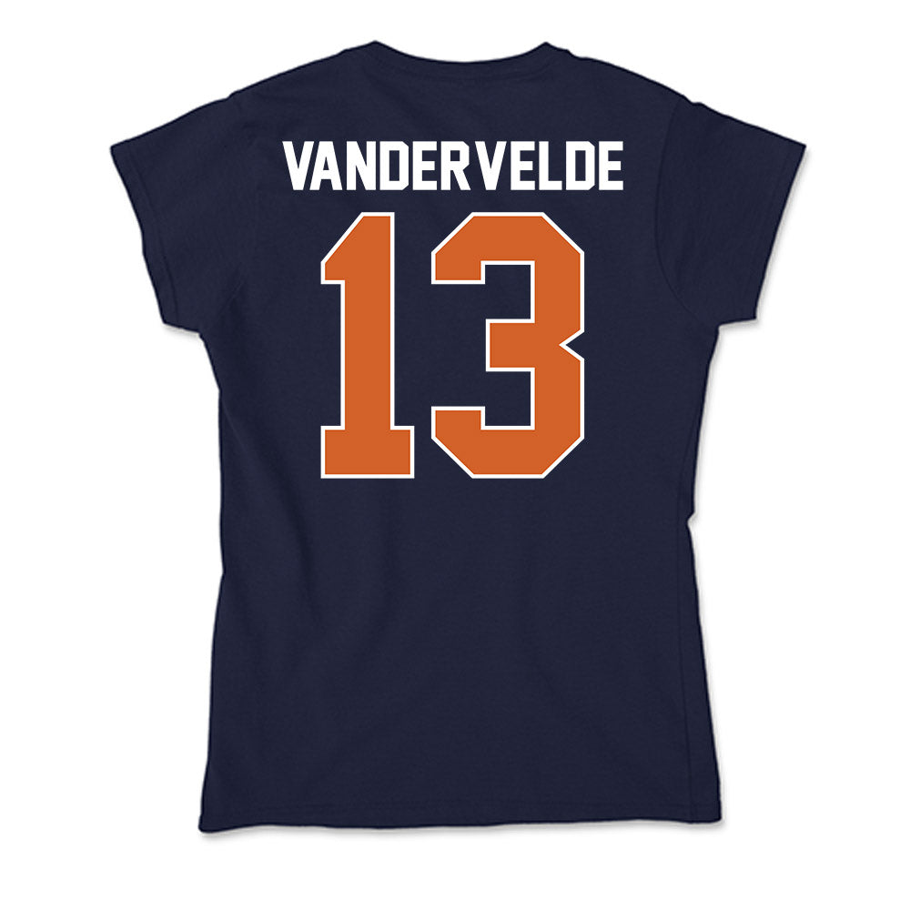 Wheaton IL - NCAA Women's Soccer : Annika Vandervelde - Soft Style Women’s T-Shirt-1