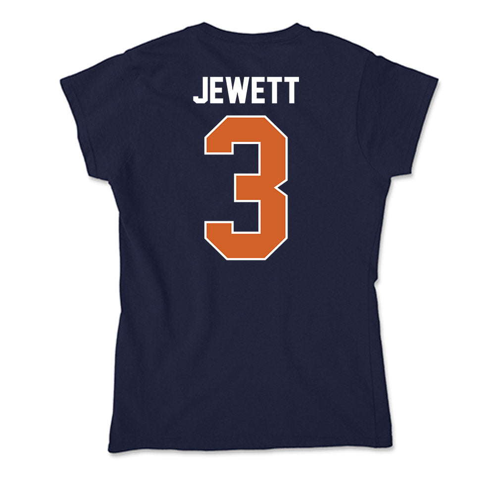 Wheaton IL - NCAA Football : Whit Jewett - Soft Style Women’s T-Shirt-1